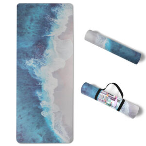 Custom Suede yoga mat 02