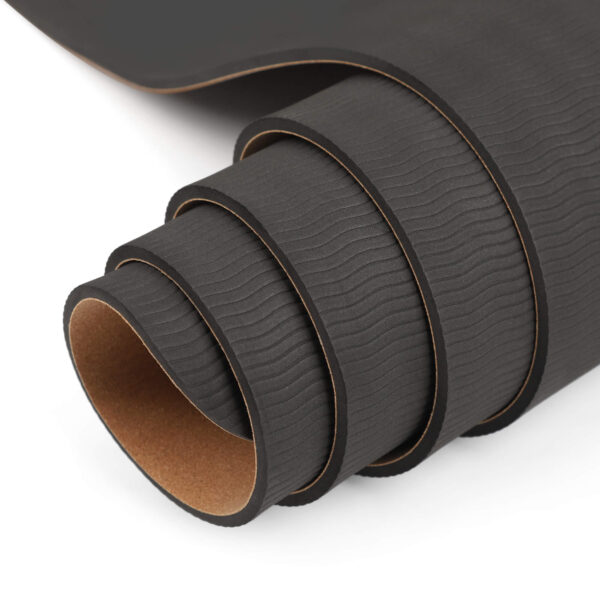 custom cork yoga mat Detail