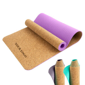 Custom cork yoga mat01