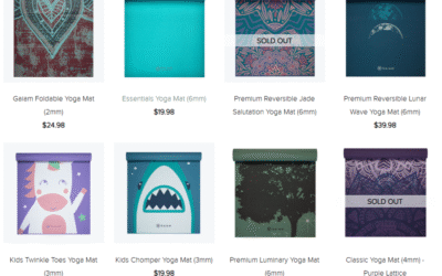 What Are Gaiam Yoga Mats Made Of?