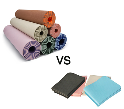 Yoga Mat VS Foldable Yoga Mat