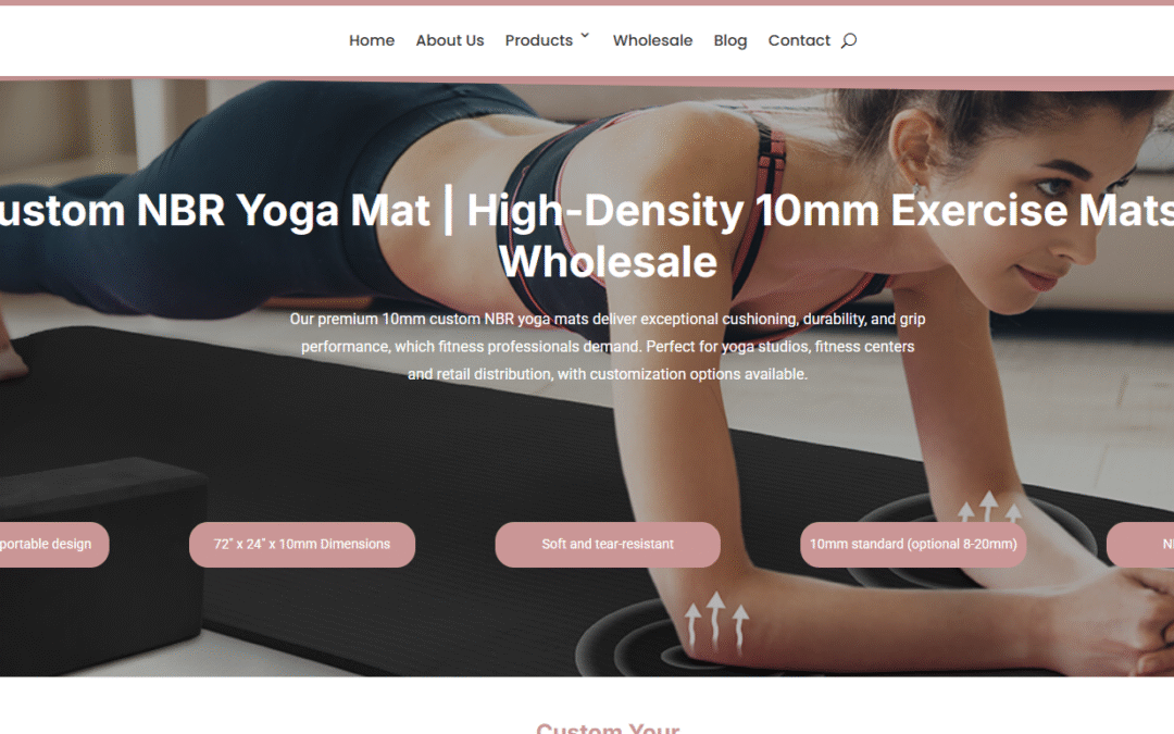 Best 6 Custom Nbr Yoga Mat Suppliers & Manufacturers For Fitness Ceneter