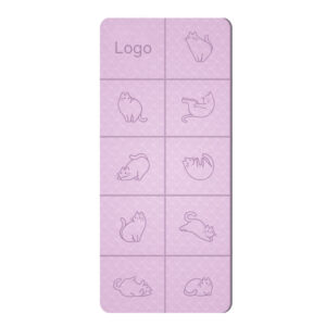 custom travel yoga mats TPE