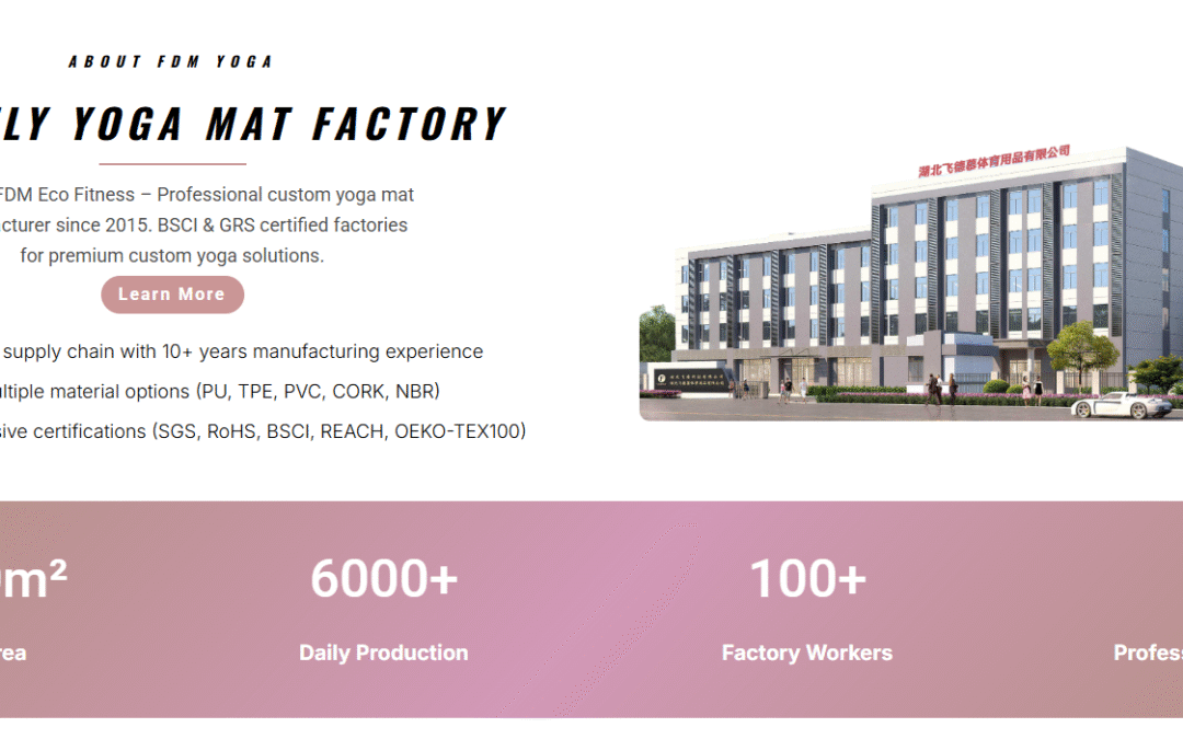 Leading 9 Yoga Mat Manufacturers In France For Eco-Friendly Options