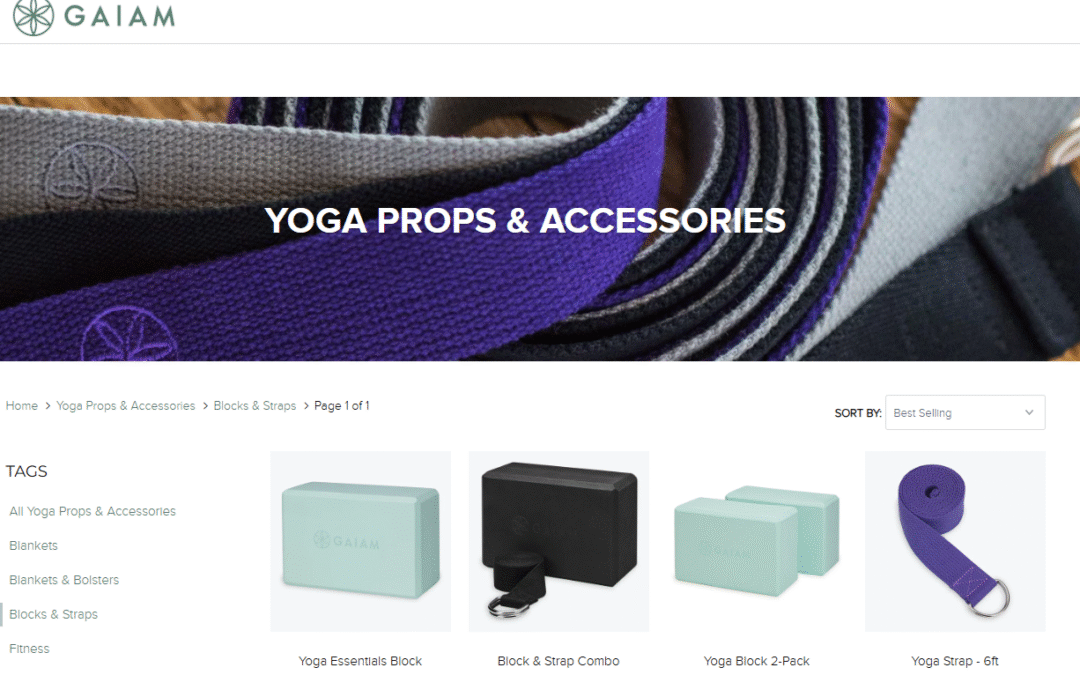What Material Is The Gaiam Custom Yoga Block Made Of