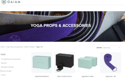 What Material Is The Gaiam Custom Yoga Block Made Of