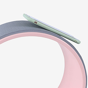 custom yoga wheel detail